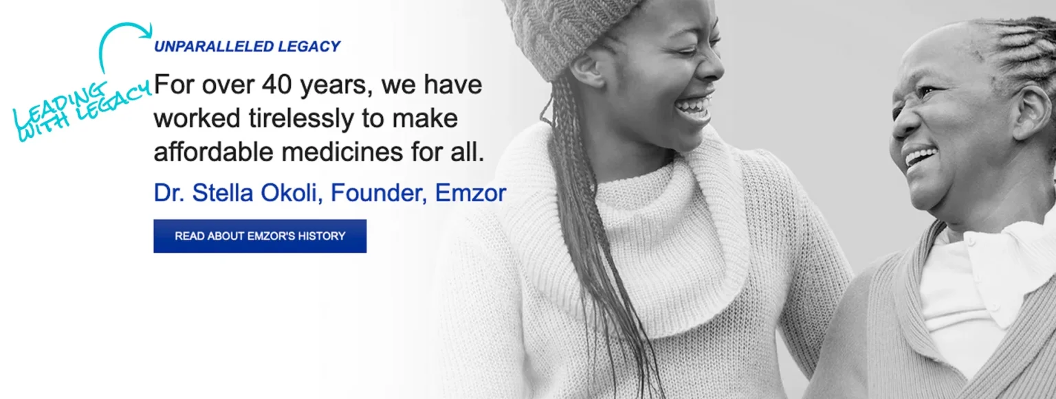 Smiling women in affordable healthcare sweaters promote medication accessibility for all generations globally.